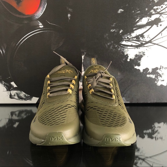 MENS NIKE AIR MAX 270 OLIVE CANVAS | NEW - Picture 2 of 8